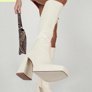princess polly knee high boots
